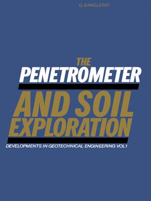 cover image of The Penetrometer and Soil Exploration